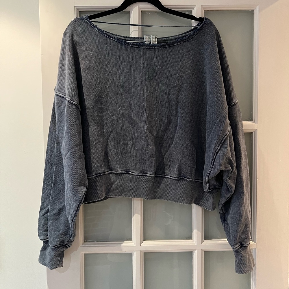 Free People Oversized Sweatshirt